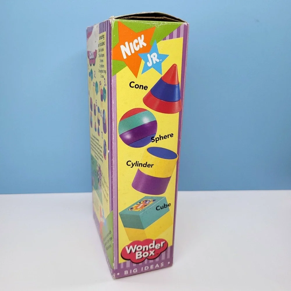 Nick Jr‎ Hasbro Wonder Box Playskool Preschool Learning Cube Stack Nickelodeon